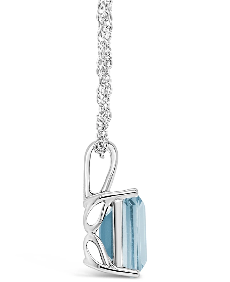 Macy's Multi-Gemstone Pendant Necklace 14k Yellow Gold (also White Gold)