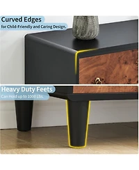 gaomon 6 Drawers Dresser for Bedroom, Fabric Storage Tower Living Room, Entryway, Easy Pull Bins, Chests Organizer