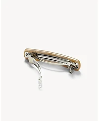 Machete No. 3 Heirloom Barrette in Sand Shell