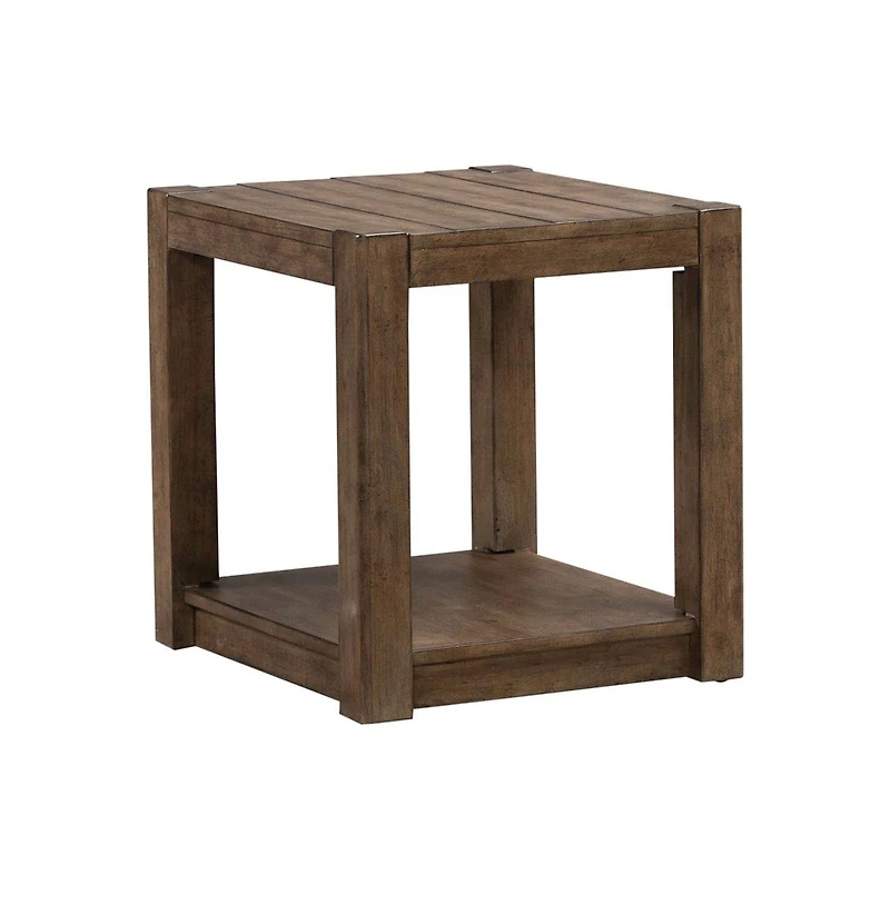 Liberty Furniture Broadmore Living Room Square Chairside Table