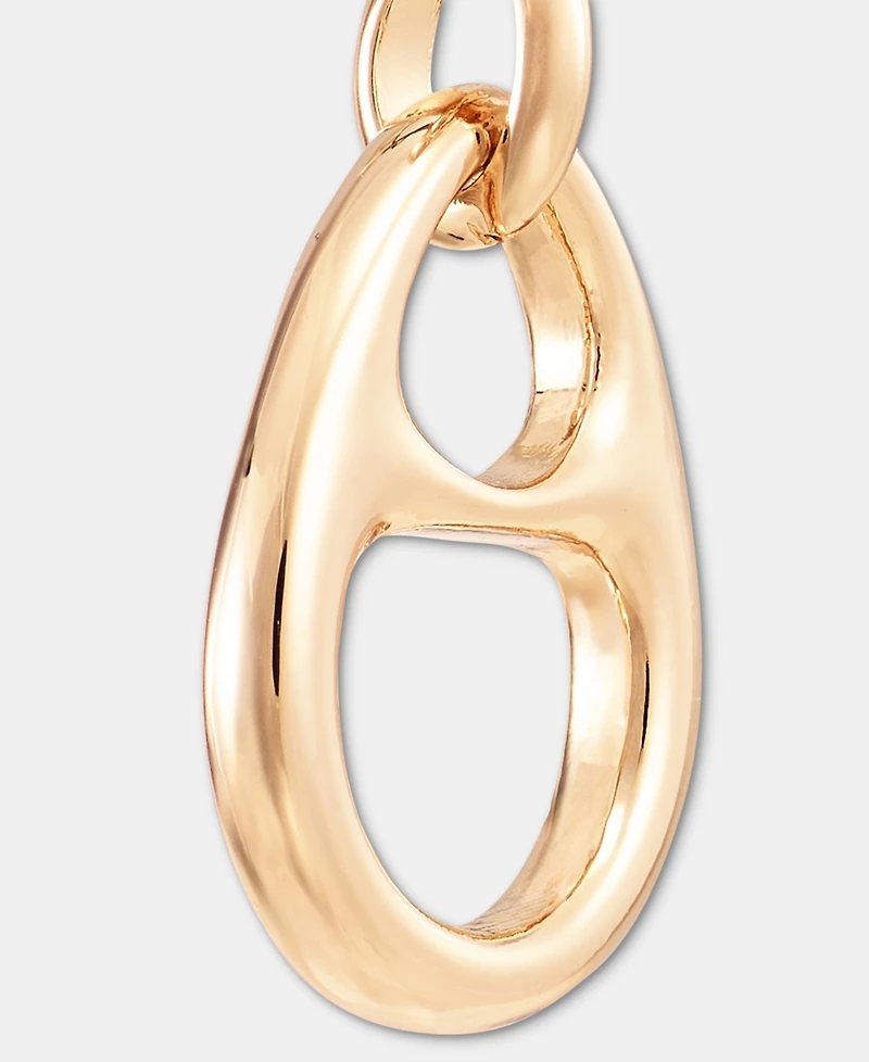 Anne Klein Mother-of-Pearl & Link Drop Earrings