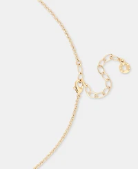 Anne Klein Mixed Stone Collar Necklace & Drop Earrings Set