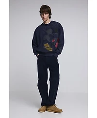 Desigual Men's Mickey Mouse tie-dye sweatshirt