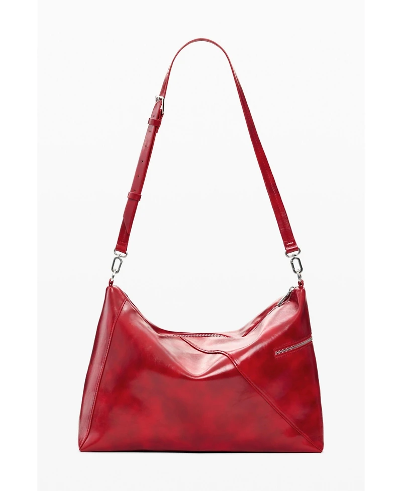 Desigual Women's Large bag with logo charm