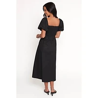 Petal and Pup Women's Clo Puff Sleeve Midi Dress