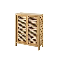 Linon Bracken Two Door Floor Cabinet