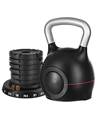 Sugfit Adjustable Kettlebell 5–44 Lb 7-Level Weight Training Kettlebell