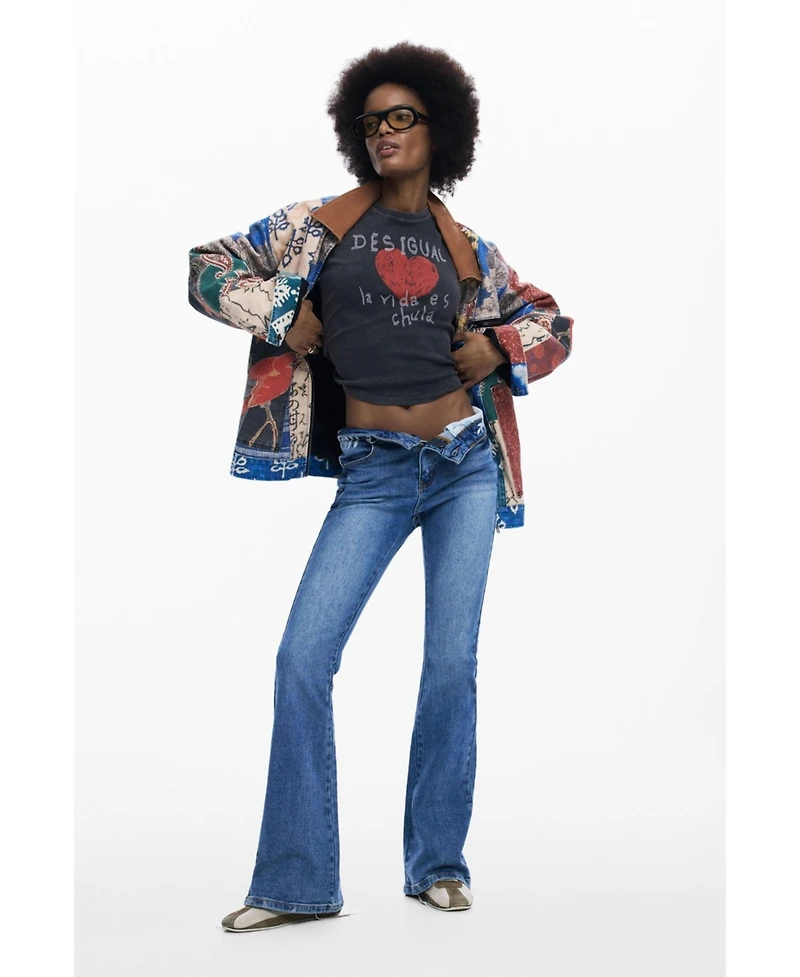 Desigual Women's Heart T-shirt