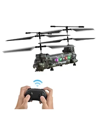 Hongge Rc Helicopter 2.4GHz Military 3.5-Channel with Led Lights