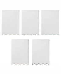 Linum Home Adornia Scallop Cotton Bath Towel