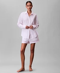 Calvin Klein Women's V-Day Mid-Rise Shorts