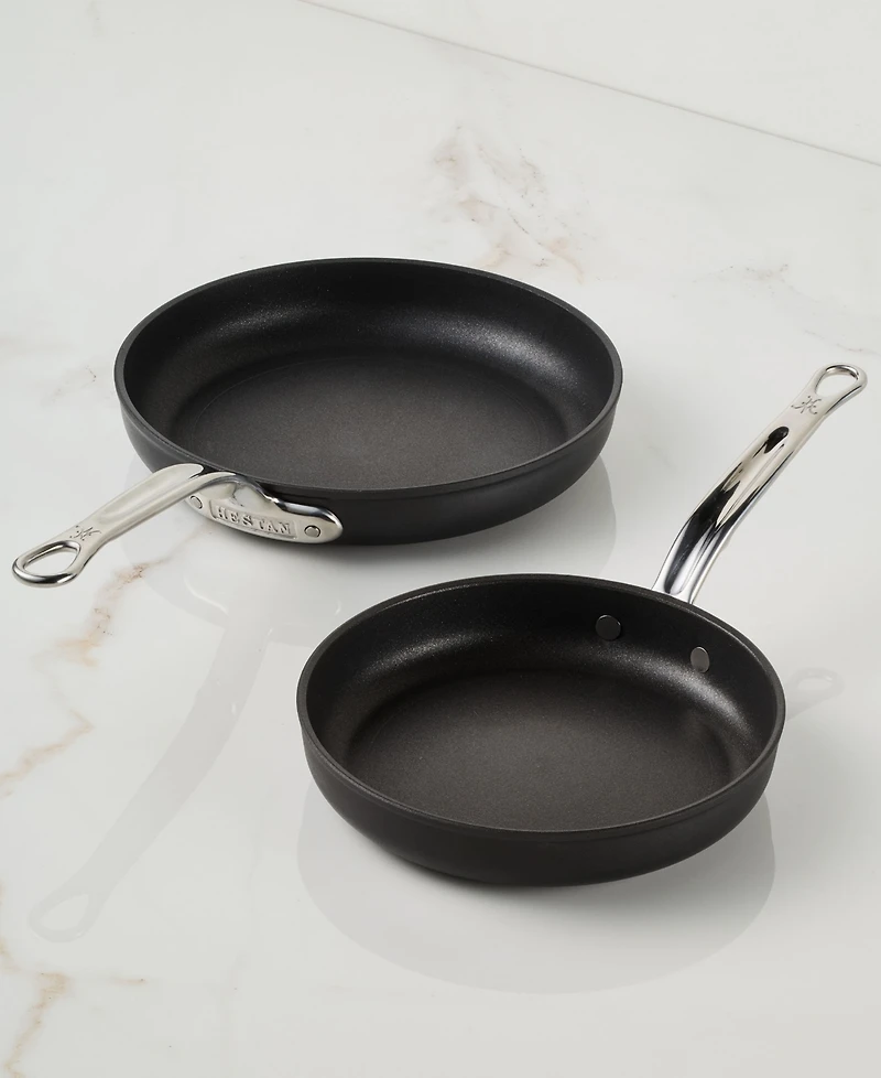 Hestan Titum Fusion Nonstick 2-Pc. Egg Pan and Open Skillet Set