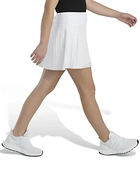 adidas Girls' 8-16 Woven Pleated Skort
