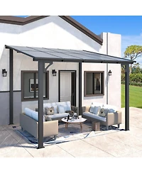 Aecojoy 10'x8' Wall Mounted Gazebos Pergola
