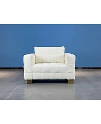 Streamdale Furniture Plush Polyester Sofa: Soft, Spring Seat