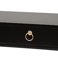 Baxton Studio Beagan 15.7" Metal Contemporary Console Table