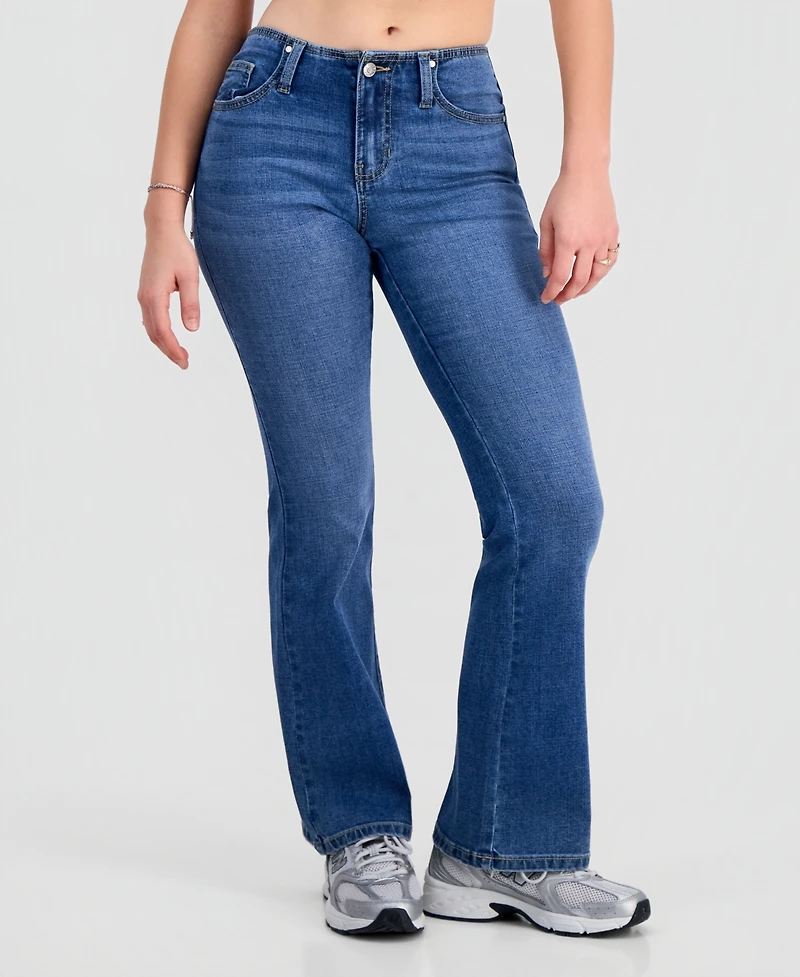 Celebrity Pink Juniors' No Waist Bootcut Jeans