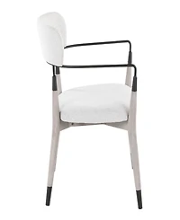 Lumisource Fabric Savannah Contemporary Dining Chair, Set of 2
