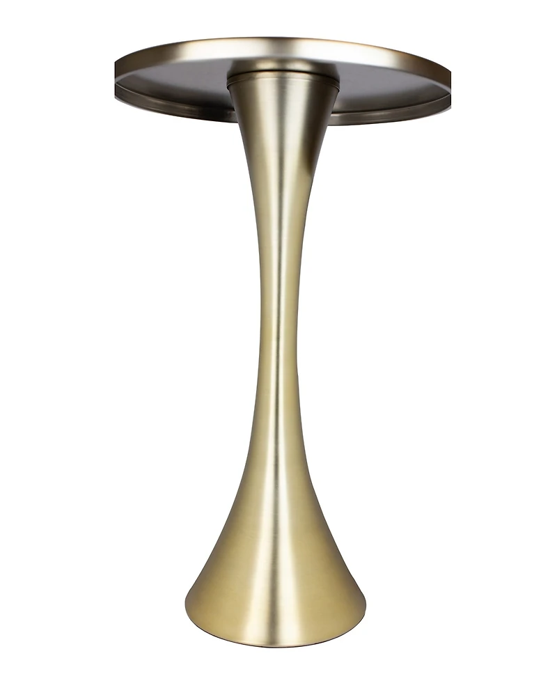 Lumisource 24" Metal Lenuxe Contemporary Accent Table