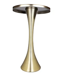 Lumisource 24" Metal Lenuxe Contemporary Accent Table