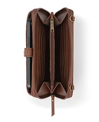 The Sak Iris Smartphone Leather Crossbody Wallet