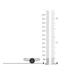 Macy's Round Solitaire Ring (1 ct. t.w.) in 14k White Gold