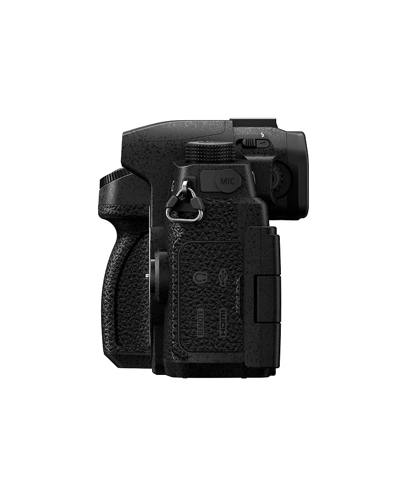 Panasonic Lumix G97 Mirrorless Camera with Lumix G Vario 12-60mm f/3.5-5.6 Aspherical Lens, Black