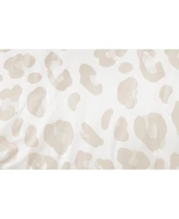 Chanasya Premium Beige Leopard Comforter Set – Soft Animal Print Microfiber Bedding – 3 Piece Set with 1 Comforter and 2 Pillow Shams