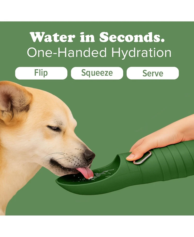 Puppington Collapsible Dog Water Bottle