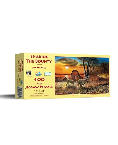 SunsOut Sharing the Bounty 300 piece Jigsaw Puzzle for Adults