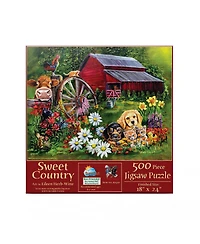 SunsOut Sweet Country 500 piece Jigsaw Puzzle for Adults
