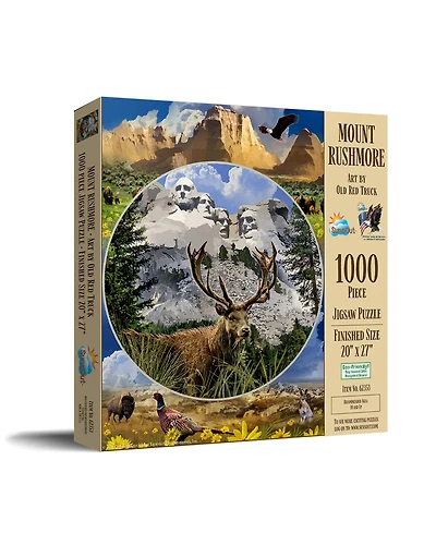 Mount Rushmore 1000 piece Jigsaw Puzzle for Adults