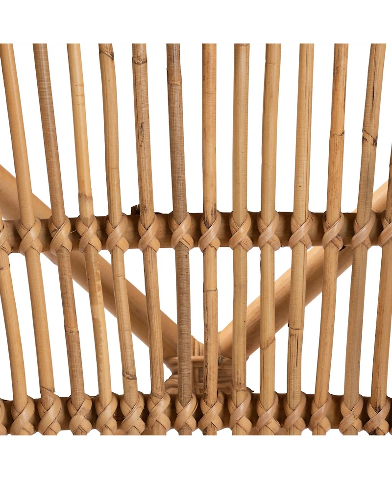 Furniture Tugera 22" Rattan Bohemian Dining Chair