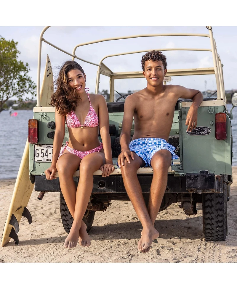 Snapper Rock Big Girls Ditsy Bloom Teen Triangle Bikini