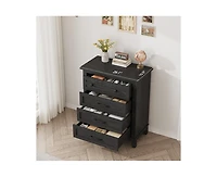 gaomon 34.8" Tall Vertical Drawer Dresser with Large Storage