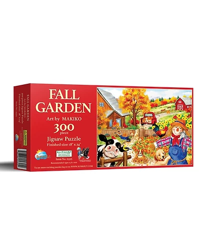 SunsOut Fall Garden 300 piece Jigsaw Puzzle for Adults