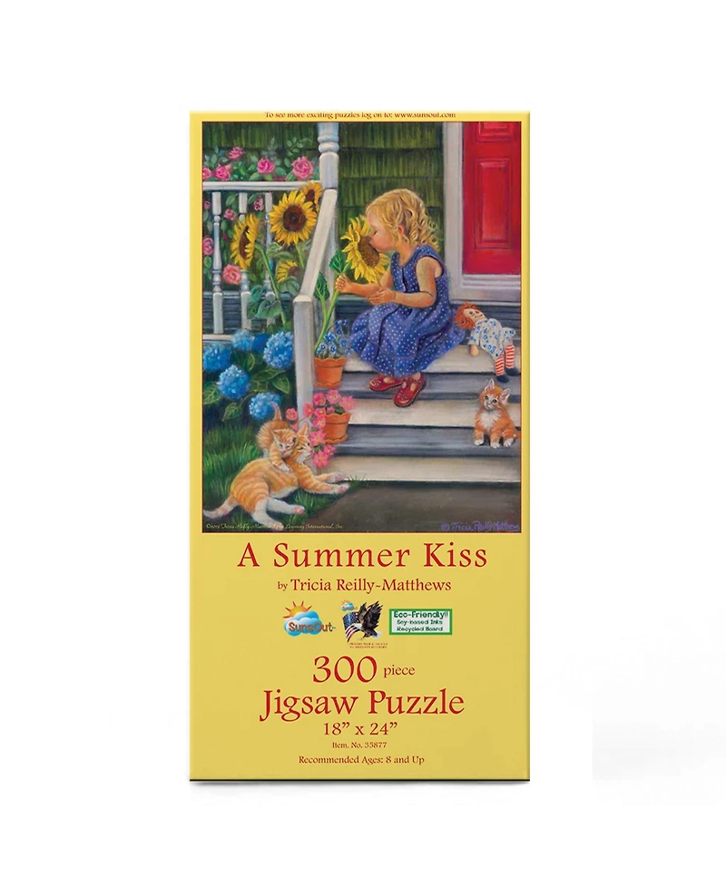 SunsOut A Summer Kiss 300 piece Jigsaw Puzzle for Adults