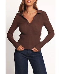 Petal and Pup Women's Emmerson Long Sleeve Knit Top