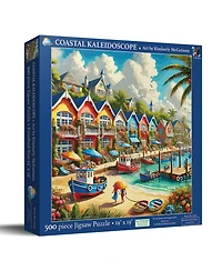 SunsOut Coastal Kaleidoscope 500 piece Jigsaw Puzzle for Adults