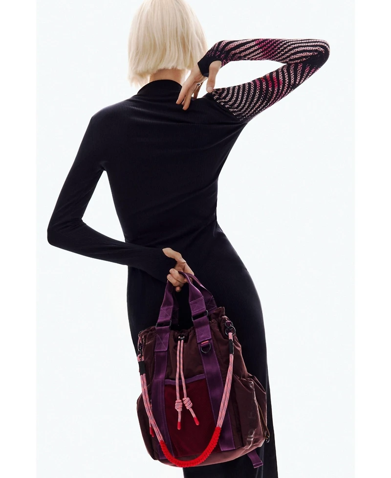 Desigual Women's Long dress with waves