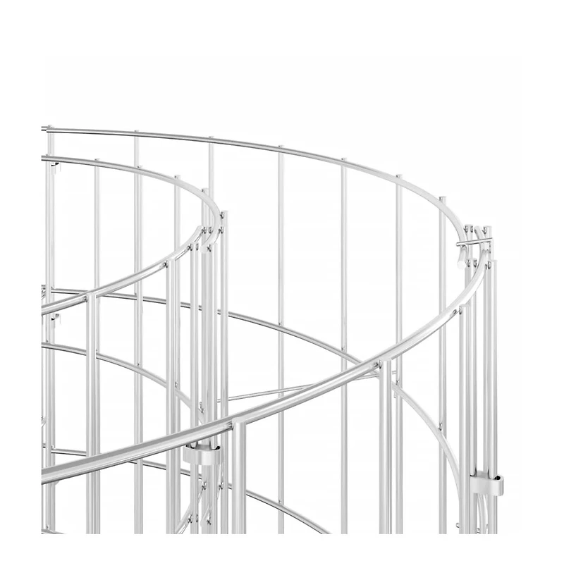 Gabion Raised Bed Galvanized Iron 78.7"x39.4"x39.4"