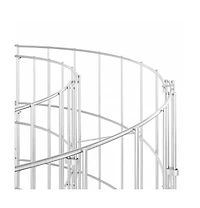 Gabion Raised Bed Galvanized Iron 78.7"x39.4"x39.4"