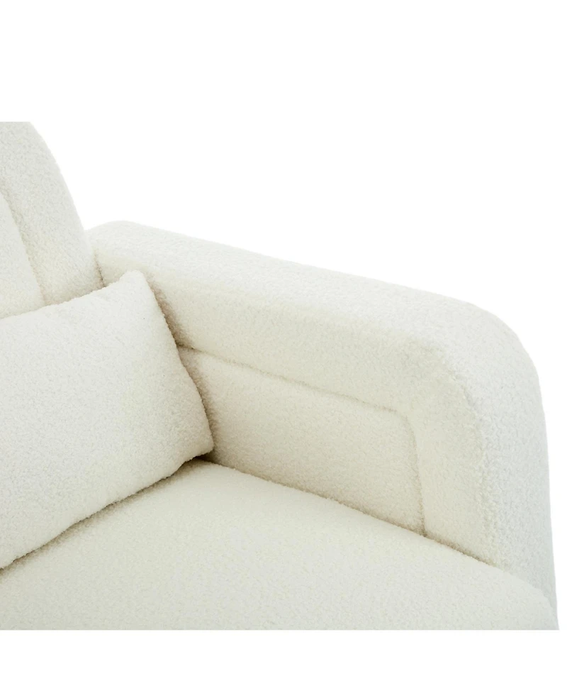 Streamdale Furniture Rocking Chair Curved Back Pillow