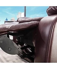 Streamdale Furniture Breathable Leather Manual Reclining recliner chair for living room