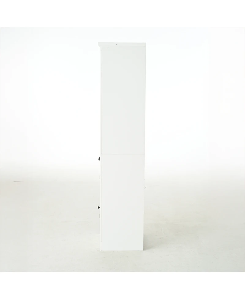 Streamdale Furniture 75" Display Shelf with Cabinet