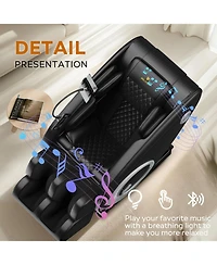 Streamdale Furniture + Faux Leather (or specify actual material) + Zero Gravity & Full Body Air Pressure + Massage Chair Recliner