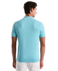 Original Penguin Men's Links Stitch Slim-Fit Polo Sweater