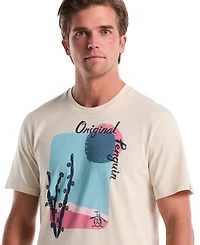 Original Penguin Men's Cactus Graphic-Print Crewneck T-Shirt