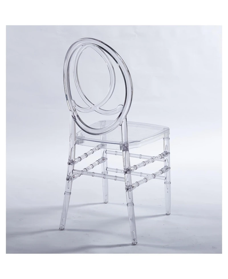 Streamdale Furniture welding chair,dining chair,set of 4,plastic seat