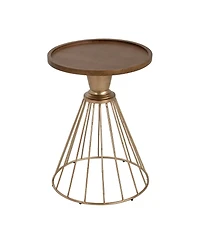 Streamdale Furniture Retro Hollow Side Table - No Assembly